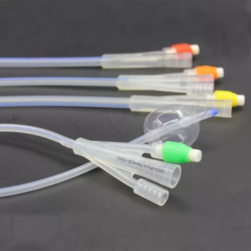 Medical Grade Disposable Silicone Foley Catheter (8)
