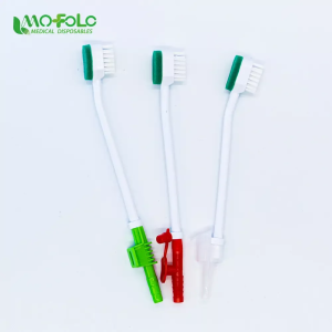 Disposable Suction Oral Care Swab Sponge Toothbrush (1)