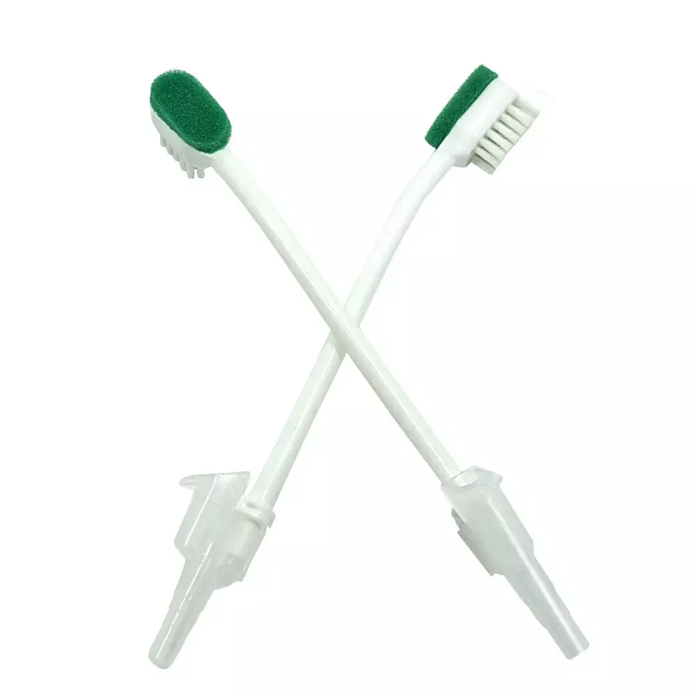 Disposable Suction Oral Care Swab Sponge Toothbrush (2)