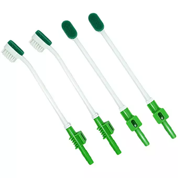 Disposable Suction Oral Care Swab Sponge Toothbrush (4)
